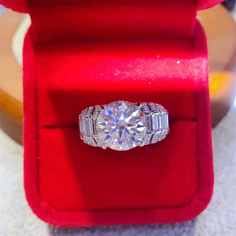 5 Carat Moissanite Ring -R011